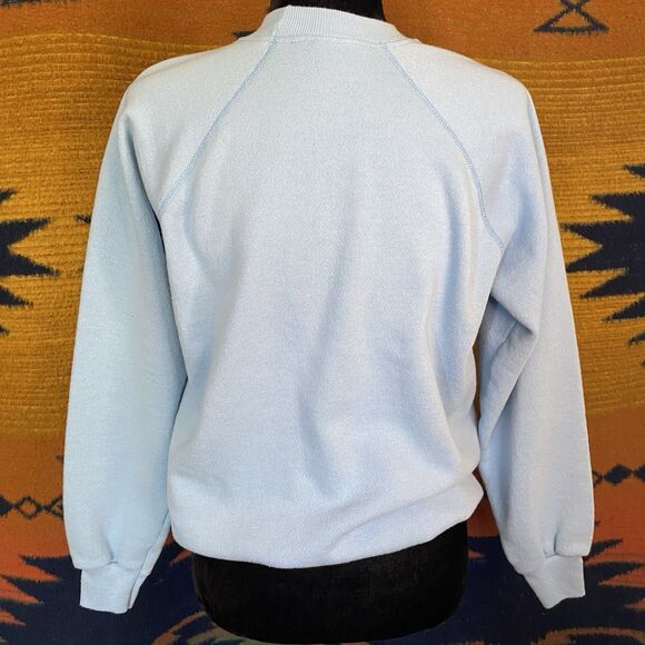 Vintage 70’s Crewneck Graphic Sweater. Stikine River Rat. Size Medium. USA. Rare - Picture 3 of 14